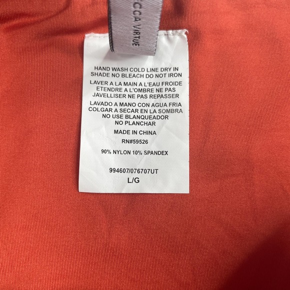 Becca Women's French Cut Bikini Bottoms Size Large - Picture 5 of 5